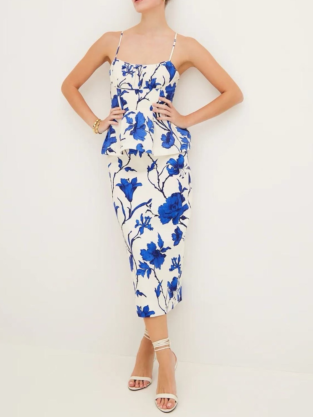 Cara Cara sienna skirt Athena Cobalt
